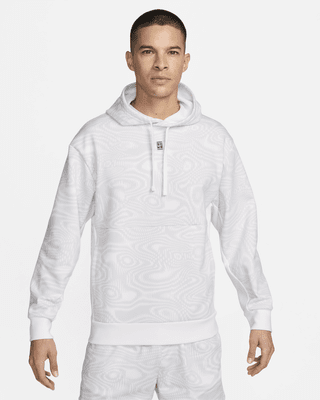 NikeCourt Heritage Men s Dri FIT Fleece Tennis Hoodie. Nike